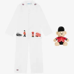 Boys Guardsman Pyjamas & Teddy Bear Gift Hamper