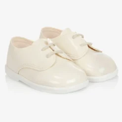 Boys Ivory First Walker Shoes