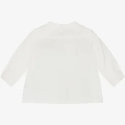 Boys Ivory Linen Shirt