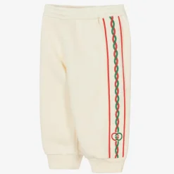 Boys Ivory Logo Joggers