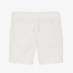 Boys Ivory Organic Cotton Shorts