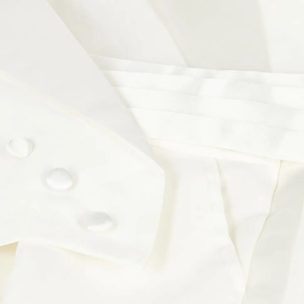 Boys Ivory Tuxedo Suit