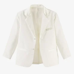 Boys Ivory Tuxedo Suit