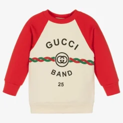 Boys Ivory Web Sweatshirt