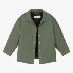 Boys Khaki Green Padded Jacket