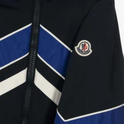 Boys Navy Blue & White Tseren Jacket