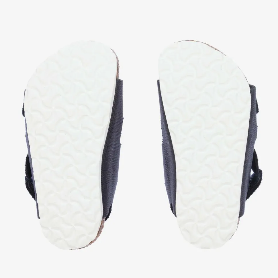 Boys Navy Blue Canvas Milano Sandals