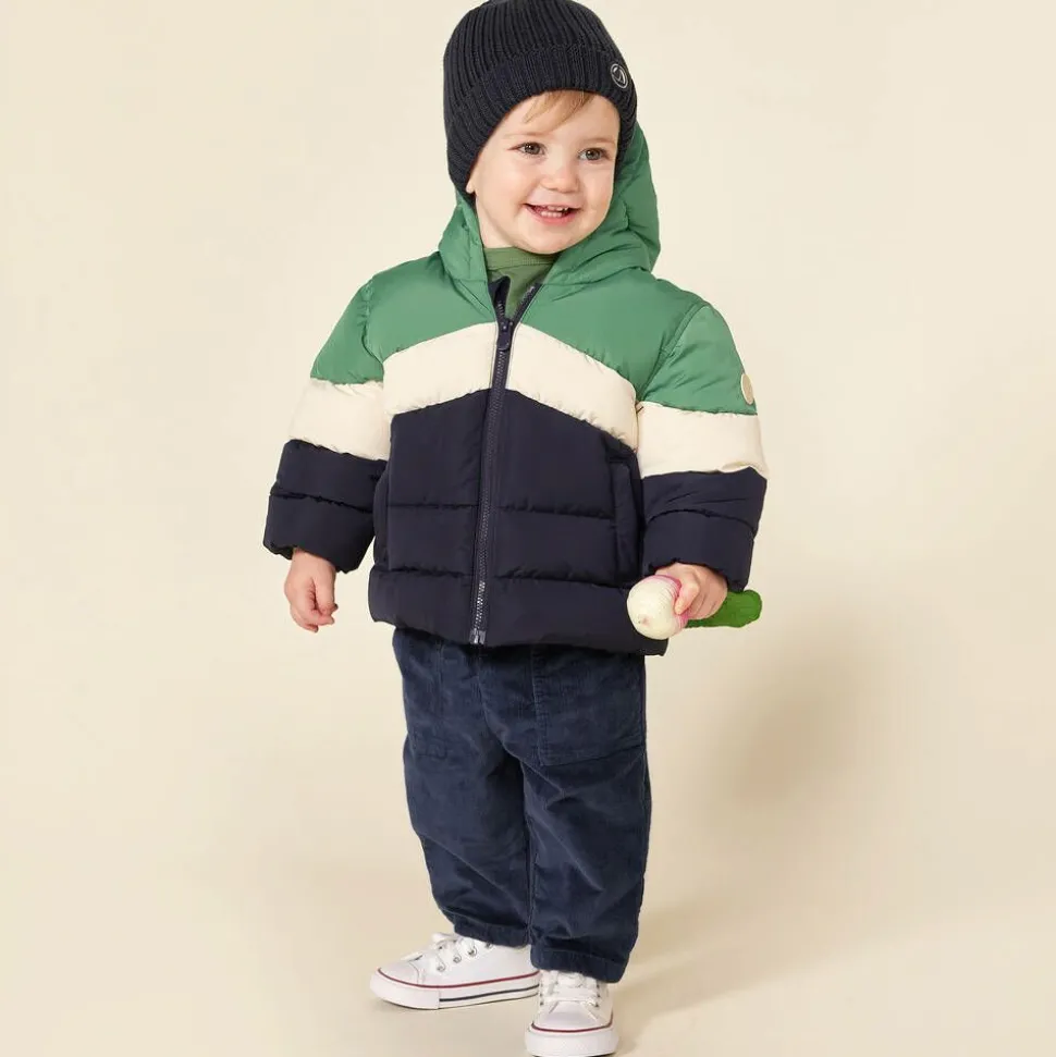 Boys Navy Blue Cotton Corduroy Trousers