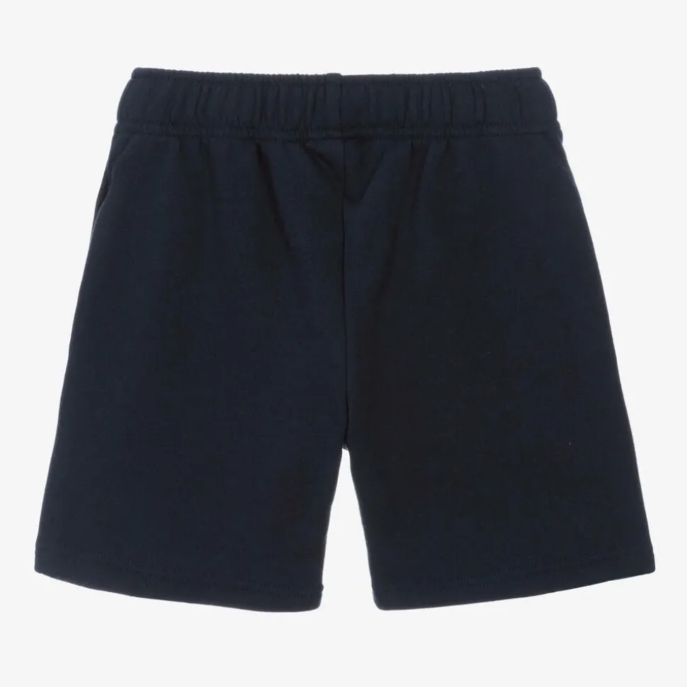 Boys Navy Blue Cotton Jersey Shorts