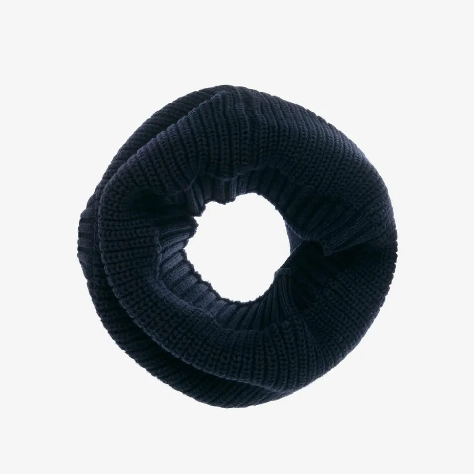 Boys Navy Blue Cotton Knit Snood