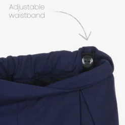 Boys Navy Blue Cotton Shorts