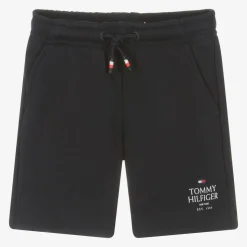 Boys Navy Blue Cotton Shorts