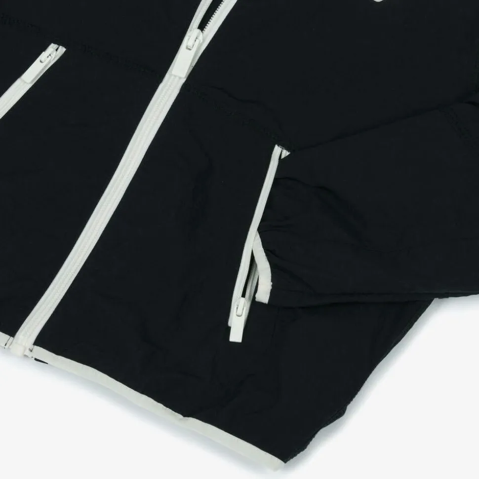 Boys Navy Blue Hooded Windbreaker