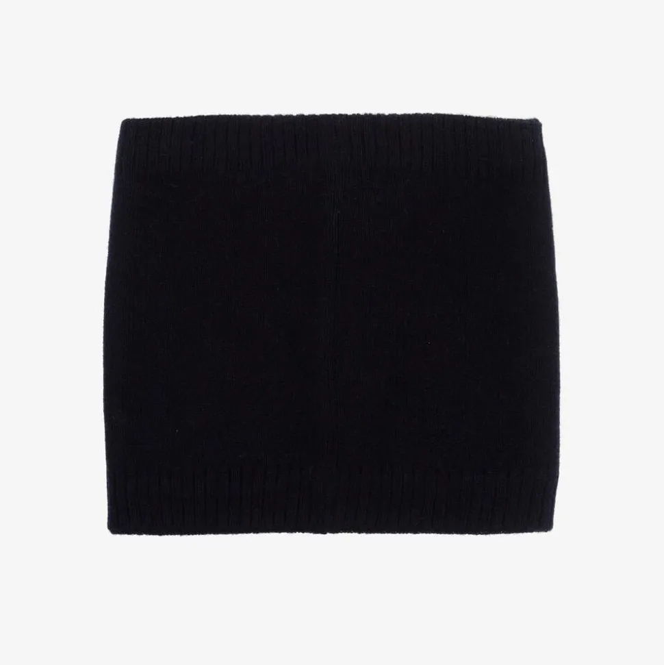 Boys Navy Blue Knitted Snood