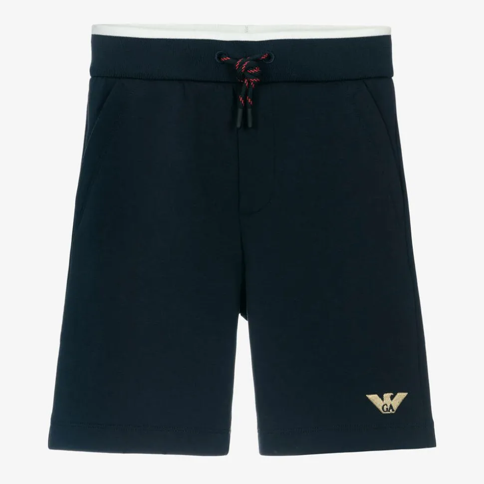 Boys Navy Blue Lunar New Year Shorts