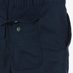Boys Navy Blue Organic Cotton Shorts