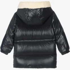 Boys Navy Blue Puffer Coat