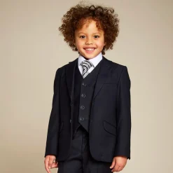 Boys Navy Blue Suit