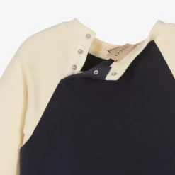 Boys Navy Blue Web Sweatshirt