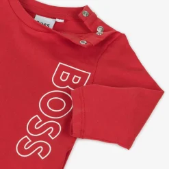 Boys Red Cotton Top