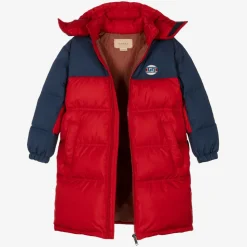 Boys Red Down Puffer Coat
