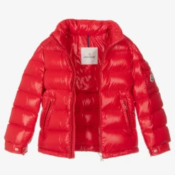Boys Red New Maya Down Puffer Jacket
