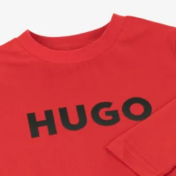 Boys Red Organic Cotton Top
