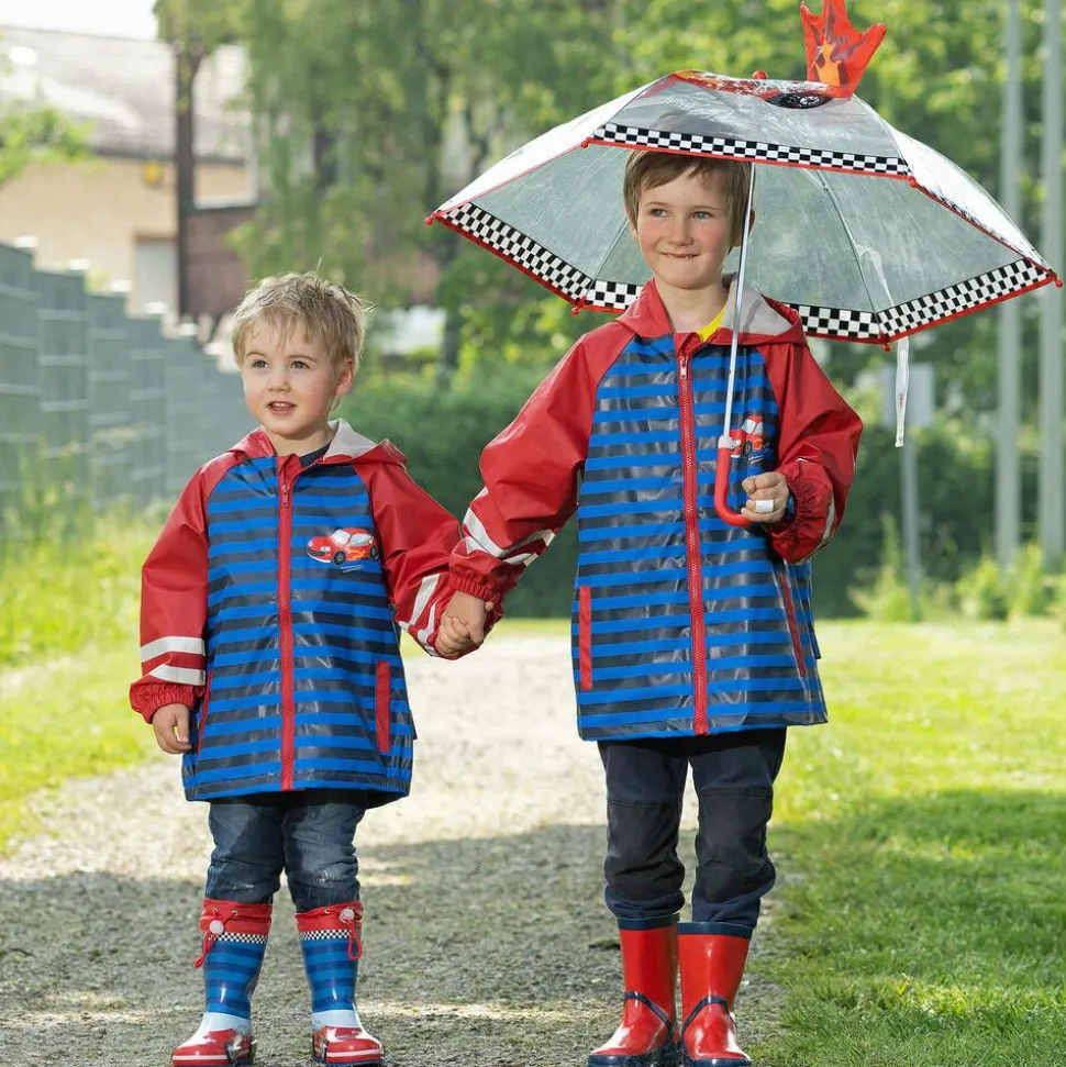 Boys Red Race Car Rain Boots