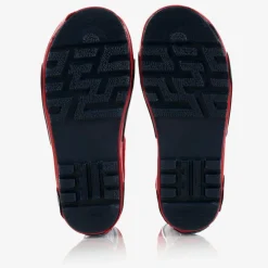 Boys Red Race Car Rain Boots