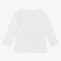 Boys White Cotton Disney Top