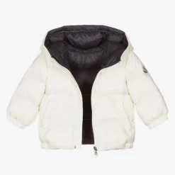 Boys White New Macaire Down Padded Jacket