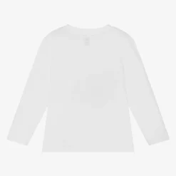 Boys White Organic Cotton Top