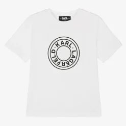 Boys White Organic Cotton T-Shirt