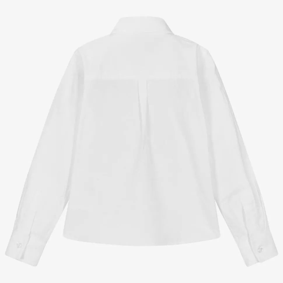Boys White Oxford Cotton Shirt