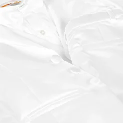 Boys White Satin 5-Piece Suit