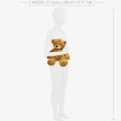 Brown Bonnie Bear Soft Toy (27cm)