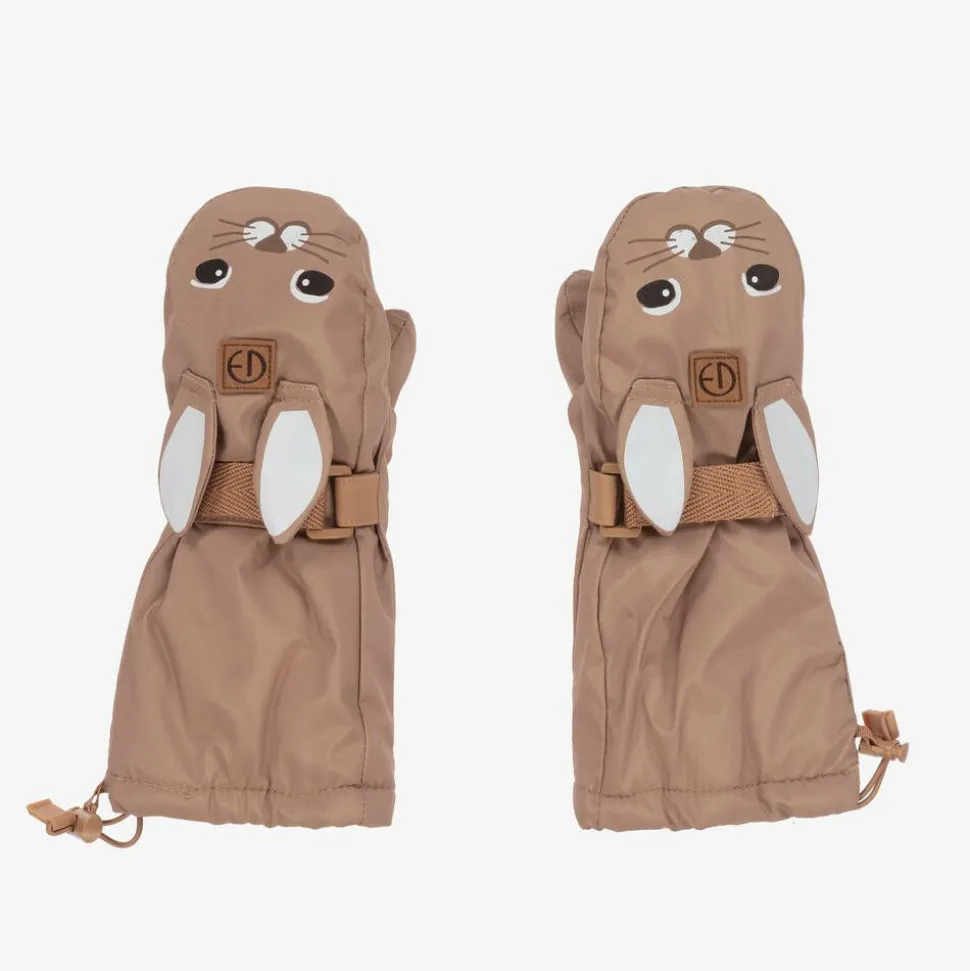 Brown Bunny Mittens