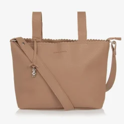 Brown Faux Leather Baby Organiser Bag (30cm)