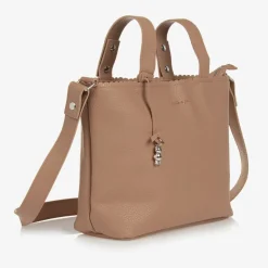 Brown Faux Leather Baby Organiser Bag (30cm)