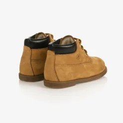 Brown Leather Ankle Boots