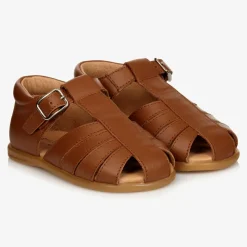 Brown Leather Sandals