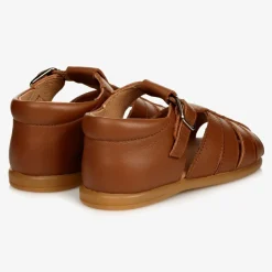 Brown Leather Sandals