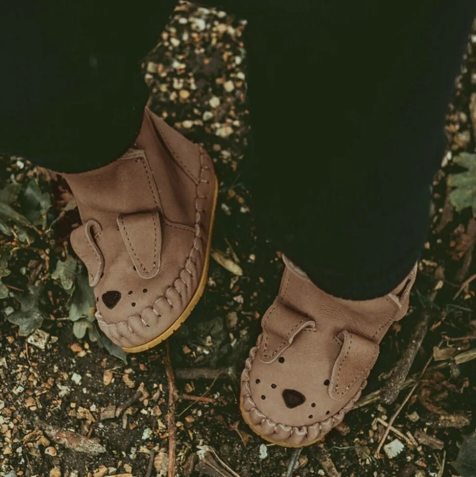 Brown Suede Leather Pre-Walkers