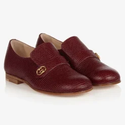 Burgundy Leather Shoes