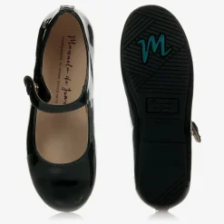 Dark Grey Patent Leather Shoes