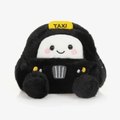 Freddie Black Taxi Soft Toy (10cm)