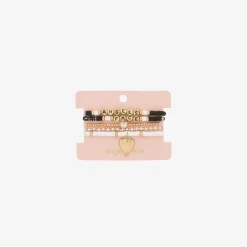 Girls Black & White Bracelets (5 Pack)