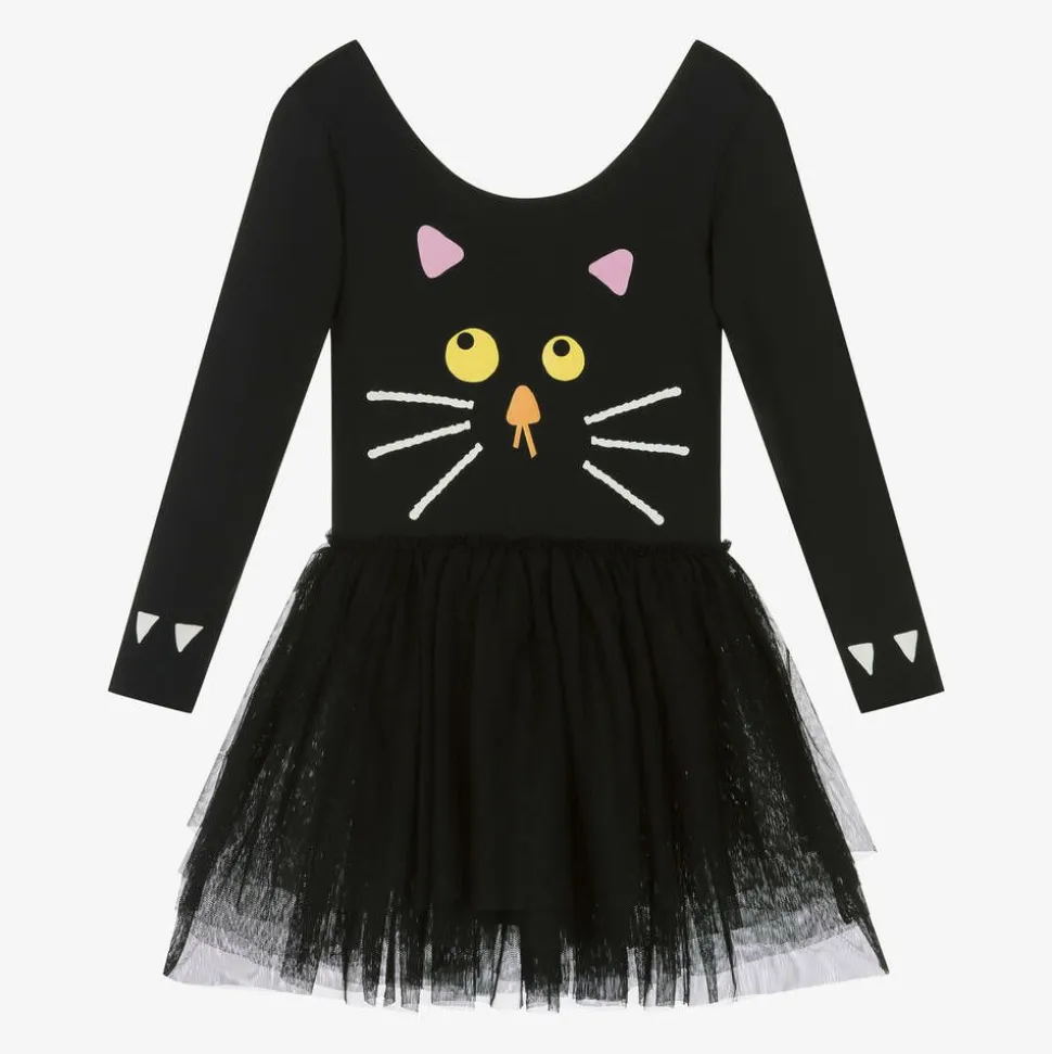 Girls Black Cat Costume