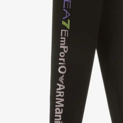 Girls Black Cotton Leggings