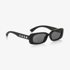 Girls Black DG Charms Sunglasses